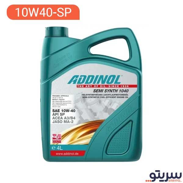 روغن موتور آدینول مدل 10W40 SP حجم 4 لیتر