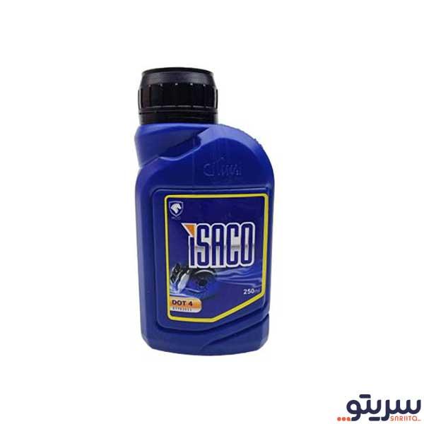 روغن ترمز ایساکو زرد مدل DOT4 حجم 250 میلی‌ لیتر