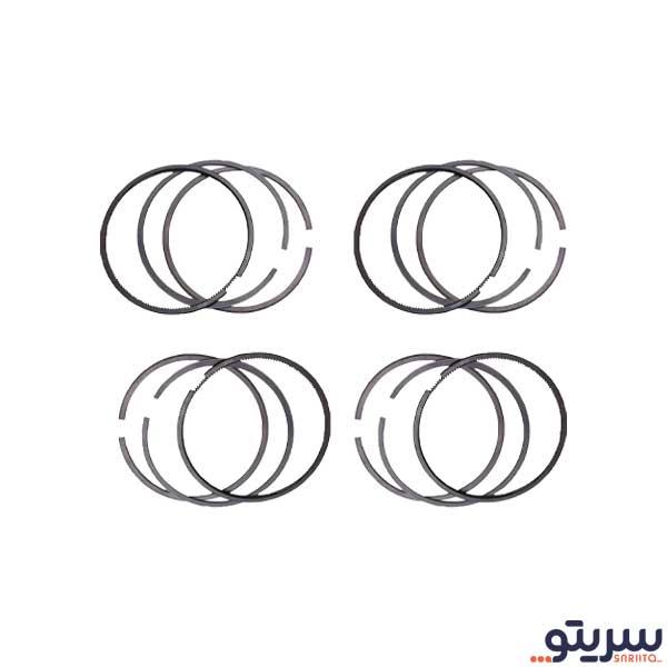  1_.رینگ پیستون پژو 206 تیپ 5 مدل 3099 برند ایساکو (دست 4 عددی)