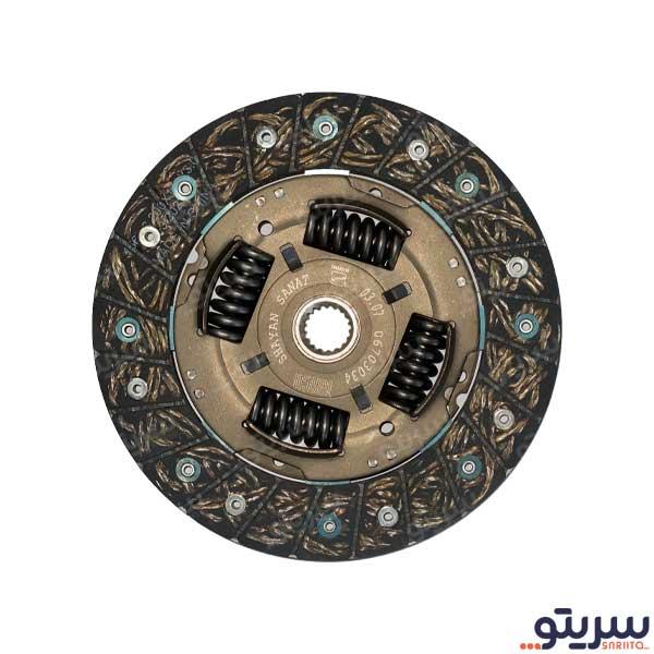  2_.دیسک و صفحه پژو 405 مدل 3498 برند ایساکو
