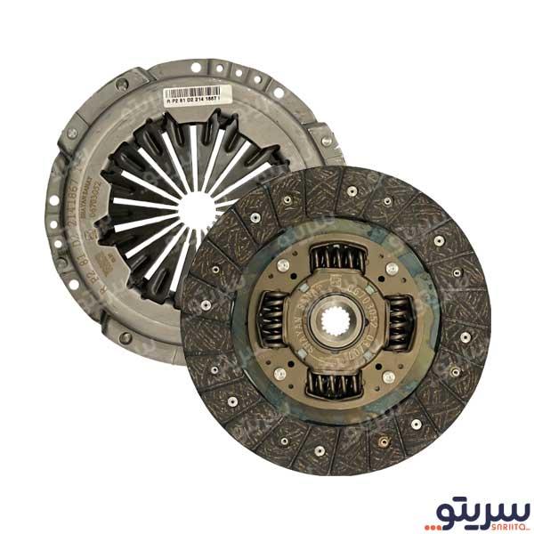  3_.دیسک و صفحه پژو پارس XU7P مدل 5299 برند ایساکو