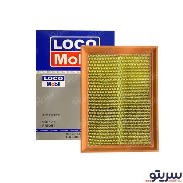 فیلتر هوا پراید مدل 8808 برند لوکومبیل