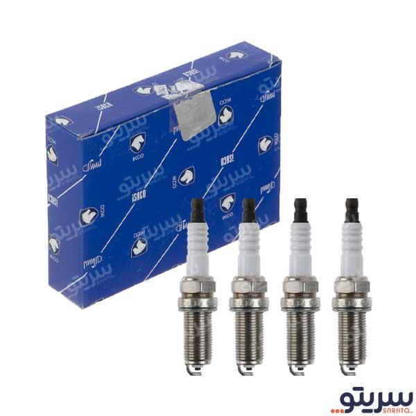  2_.شمع پایه بلند ایساکو مدل 0397 بسته 4 عددی