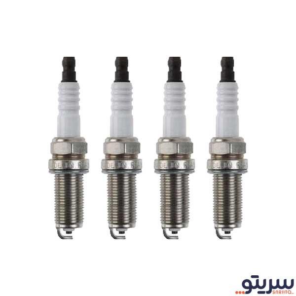  1_.شمع پایه بلند ایساکو مدل 0397 بسته 4 عددی