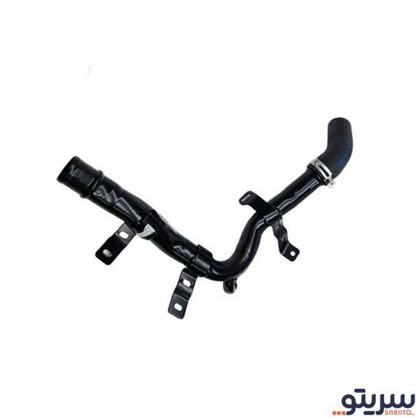 شیلنگ فرعی رادیاتور پژو 206 فلزی بابست و پایه مدل 1399 برند ایساکو