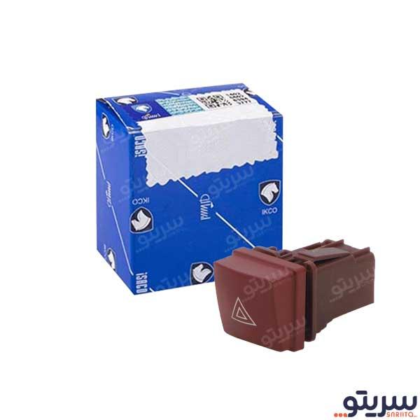 کلید فلاشر هشدار دهنده پژو 207 مدل 2999 برند ایساکو