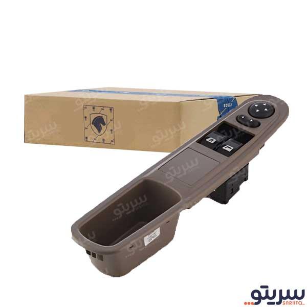 مجموعه کلید شیشه بالابر و آینه پژو 405 مدل  برند ایساکو