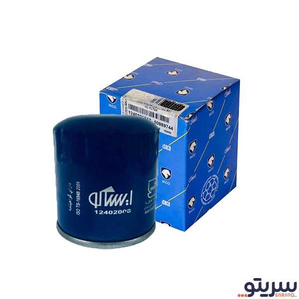 فیلتر روغن پژو 405 مدل 0897 برند ایساکو