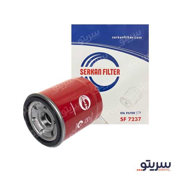 فیلتر روغن تویوتا لندکروزر 8 سیلندر مدل SF7237 برند سرکان