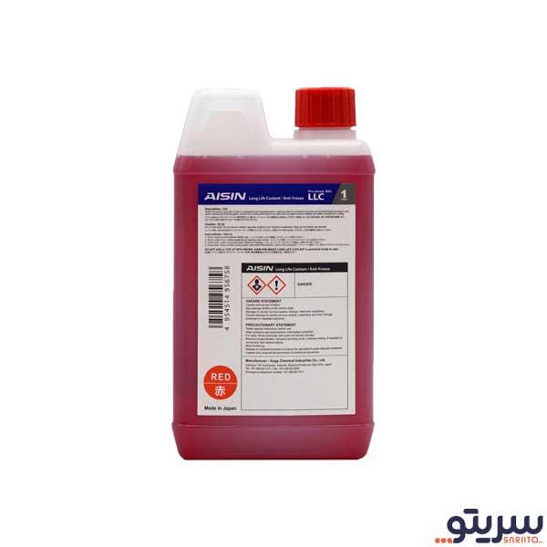  1_.ضد یخ خودرو آیسین مدل LLC RED حجم 1 لیتر
