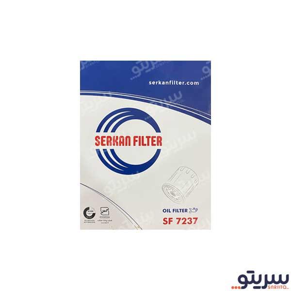  3_.فیلتر روغن تویوتا لندکروزر 8 سیلندر مدل SF7237 برند سرکان