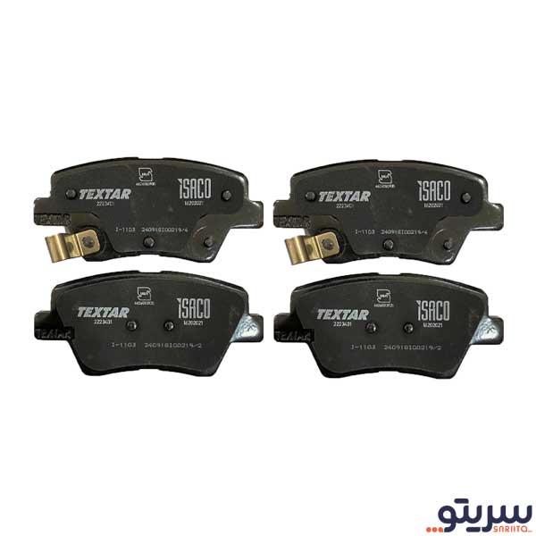  1_.لنت ترمز عقب دنا پلاس مدل 2109 برند تکستار (ایساکو)
