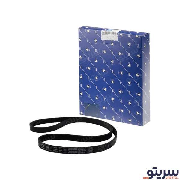  2_.تسمه دینام پژو 405 مدل 6PK1663 برند ایساکو