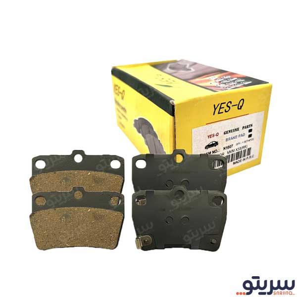 لنت ترمز عقب تویوتا راو 4 قدیم مدل 1007 برند YES-Q