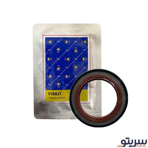  1_.کاسه نمد سر میل لنگ پژو 405 مدل 0820 برند ویژن
