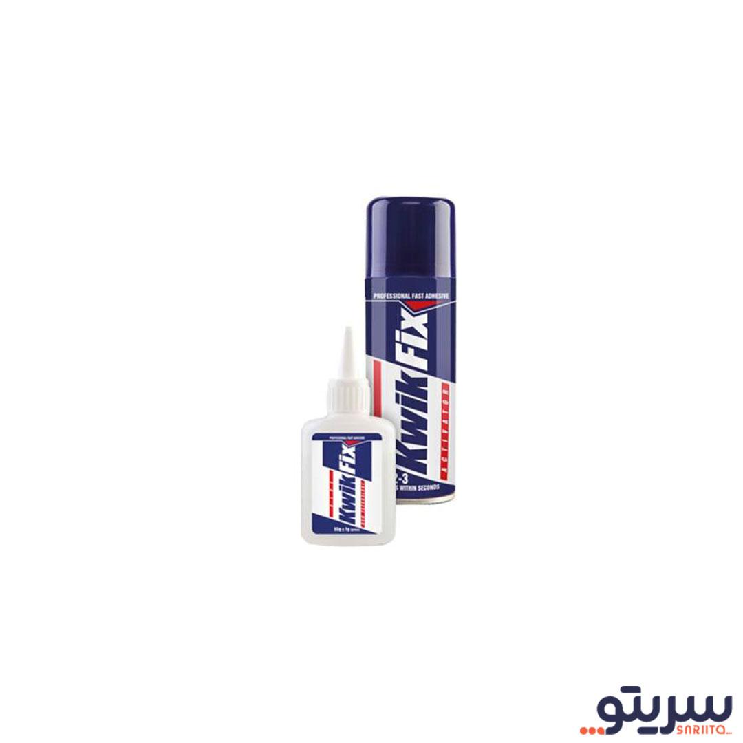 چسب 1,2,3 کاسپین مدل KWIK FIX حجم 100 میلی لیتر