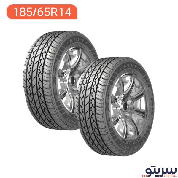 لاستیک خودرو بارز سری PREMIUM DRIVE مدل P648 سایز 185/65R14 تعداد 2 حلقه