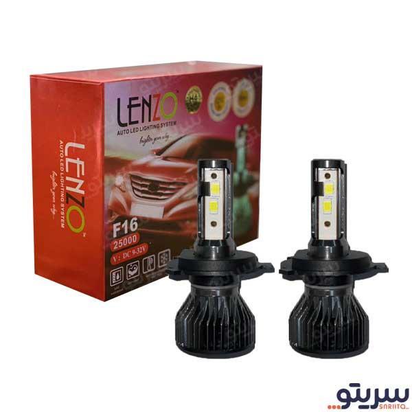 هدلایت لنزو پایه H1 مدل F16 بسته 2 عددی