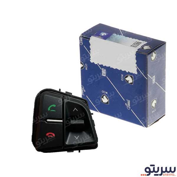 کلید مالتی مدیا و رهیاب پژو 207 مدل 2799 برند ایساکو (کروز)