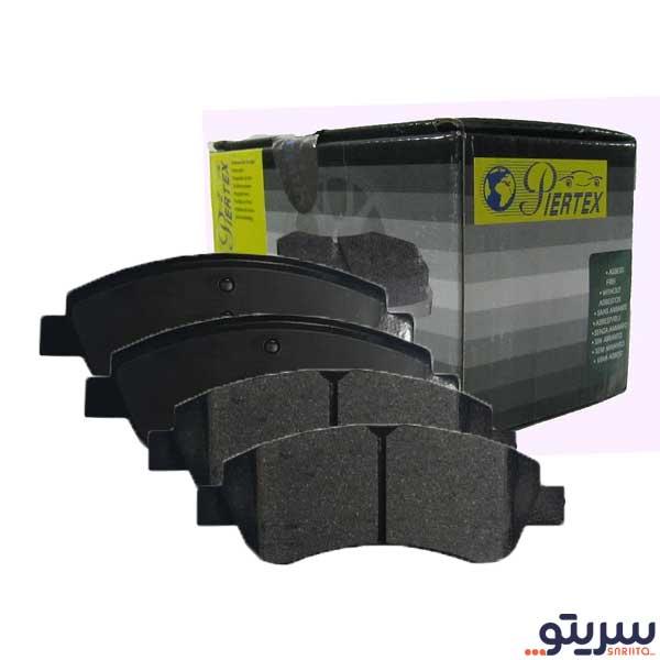 لنت ترمز جلو پژو 206 تیپ 5 مدل 5221 برند پیرتکس