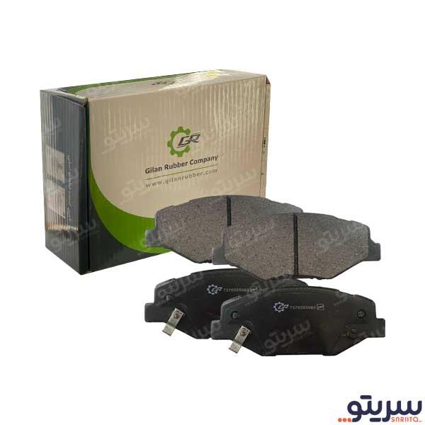 لنت ترمز جلو دنا مدل 1248 برند گیلان