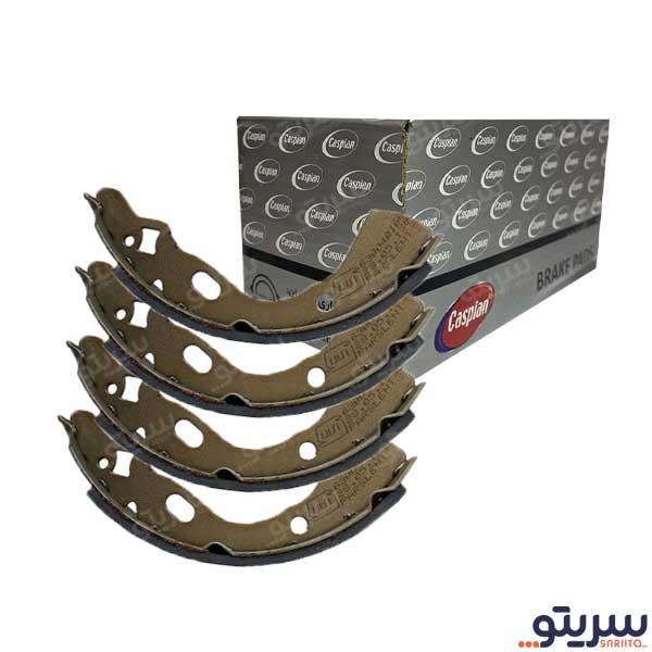 لنت ترمز عقب پژو 206 تیپ 2 مدل 30064 برند کاسپین