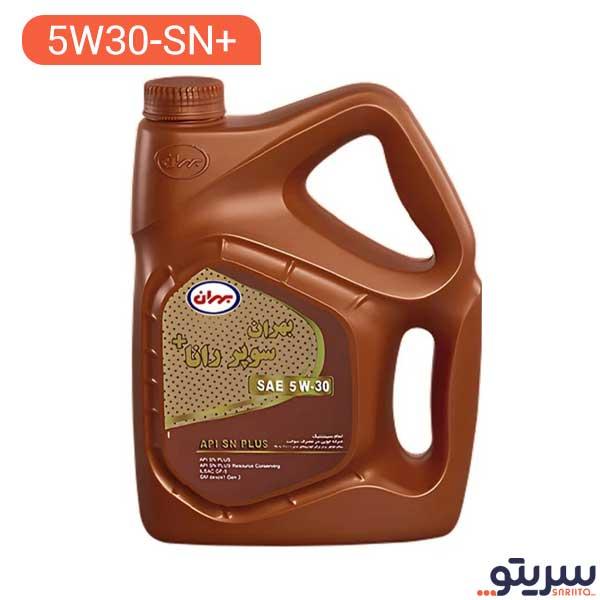 روغن موتور بهران سوپر رانا+ 5W30 حجم 5 لیتر