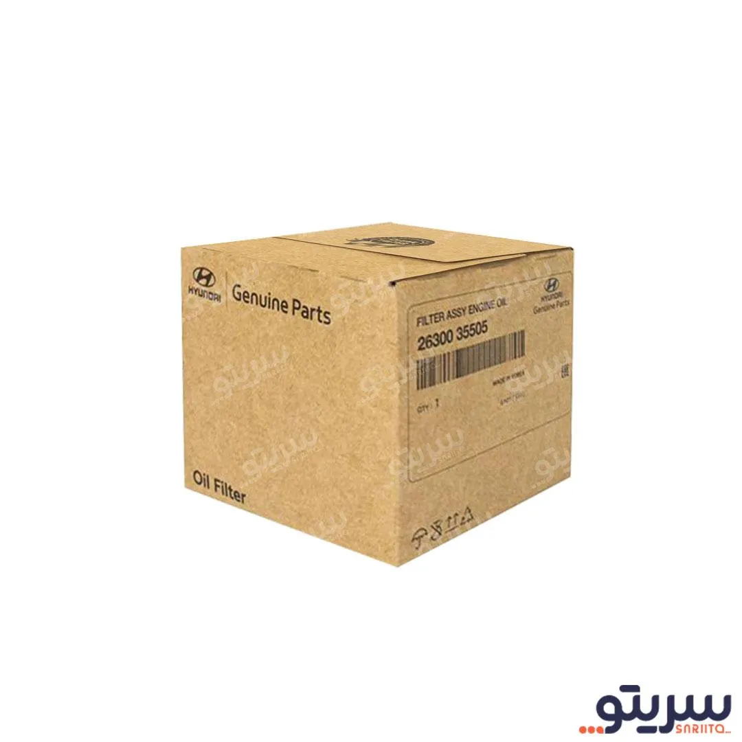 فیلتر روغن خودرو هیوندای سانتافه 2400 فیلتر روغن خودرو هیوندای سانتافه 2400 برند جنیون پارت
