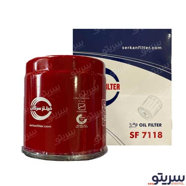 فیلتر روغن مزدا 3 جدید مدل SF7118 برند سرکان