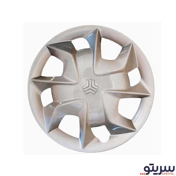 قالپاق پراید طرح ساینا سایز 13 اینچ مدل 00414 برند صمیم پلیمر