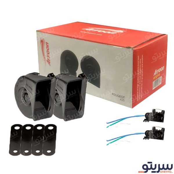 بوق پژو 405 مدل 081 برند آریون