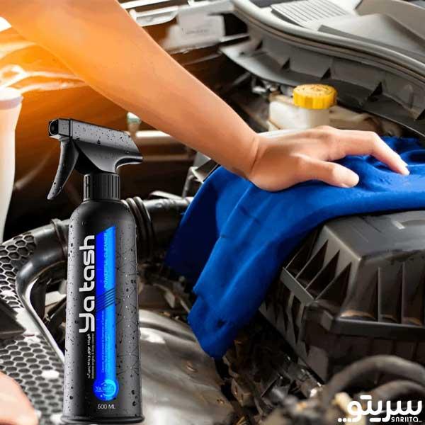  2_.اسپری یاتاش مدل موتور شوی بدون آب حجم 500 میلی لیتر