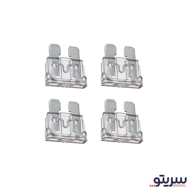 فیوز خودرو 25 آمپر مدل برند لنزو بسته 4 عددی