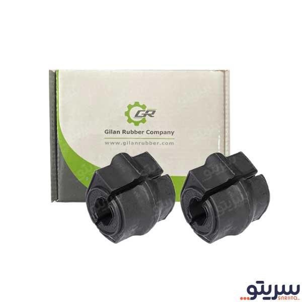  2_.لاستیک چاکدار موجگیر پژو 206 مدل 0502 برند گیلان (بسته 2 عددی)