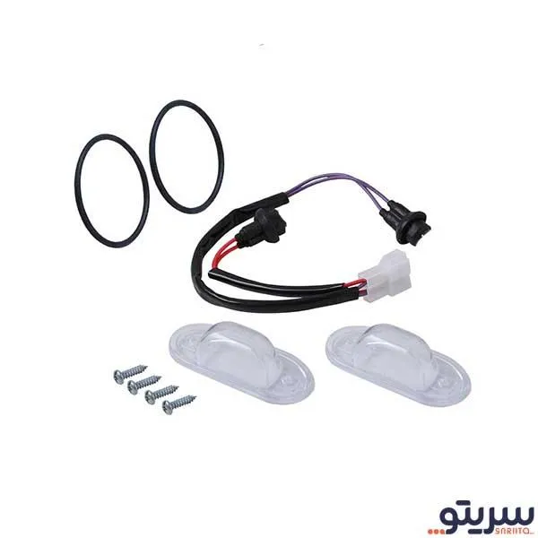 چراغ پلاک پراید مدل 1087 بسته 2 عددی چراغ پلاک پراید مدل 1087 بسته 2 عددی