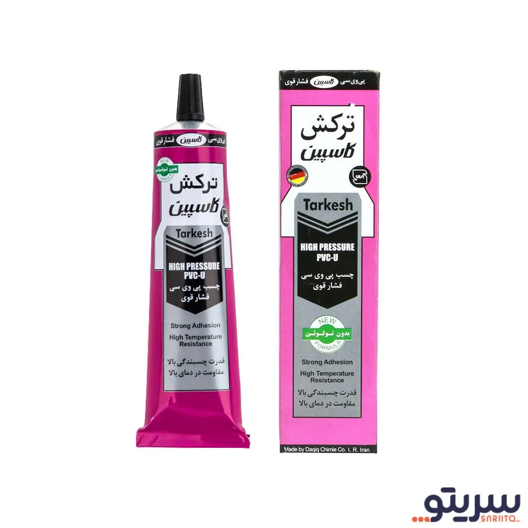 چسب پی وی سی فشار قوی ترکش حجم 100 گرم چسب پی وی سی فشار قوی ترکش حجم 100 گرم