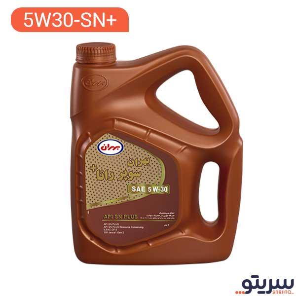روغن موتور خودرو بهران مدل بهران سوپر رانا+ 5W-30 حجم چهار لیتر