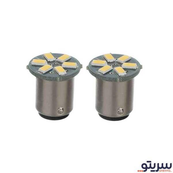  3_.لامپ ال ای دی پارس تاب مدل یک کنتاکت S25 12V/1W